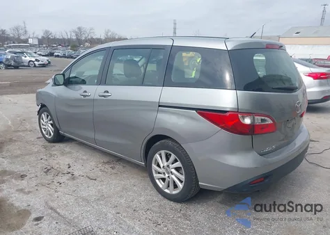 2012 Mazda 5 из США, поврежденный, VIN JM1CW2BL9C0128532